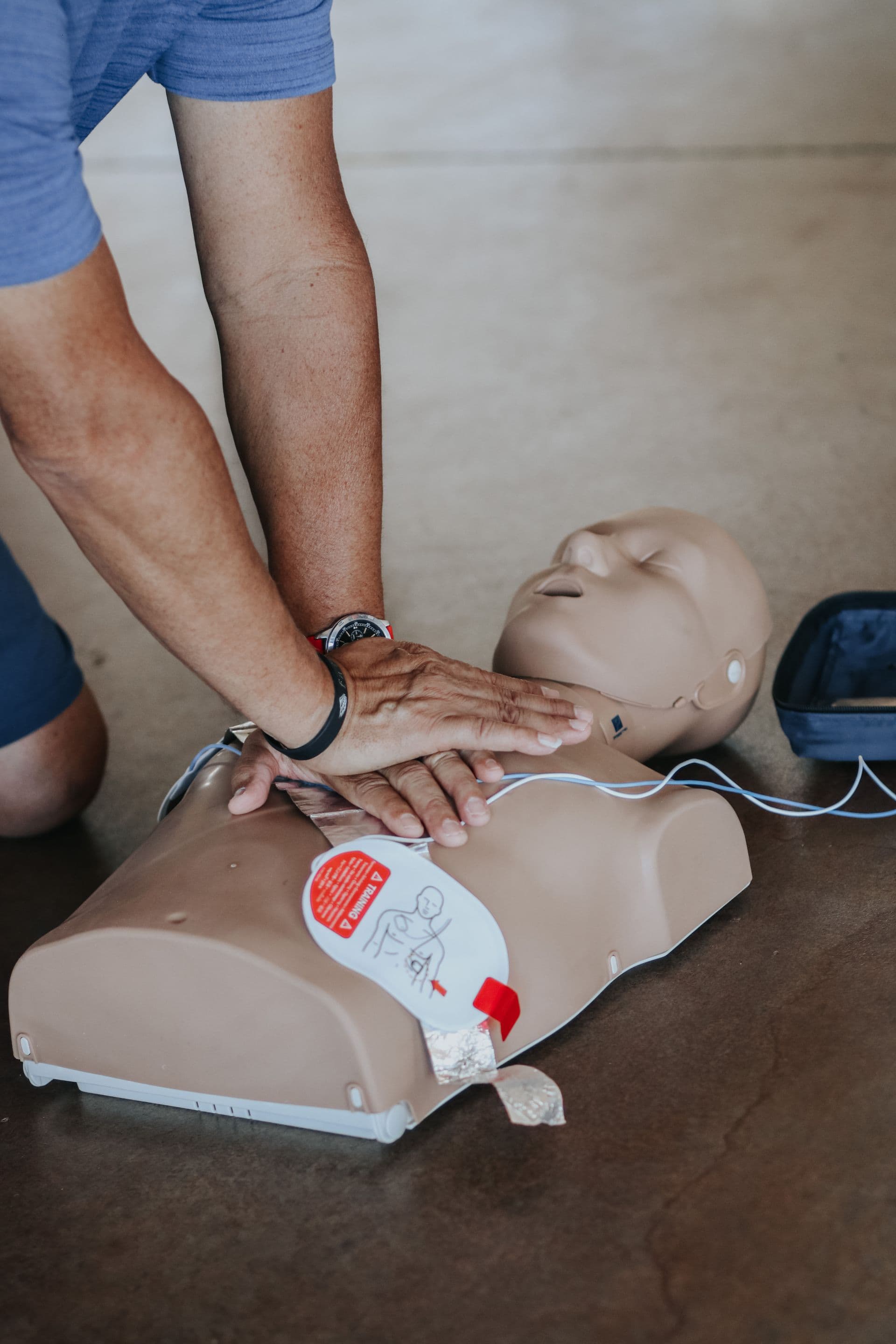 Provide cardiopulmonary resuscitation