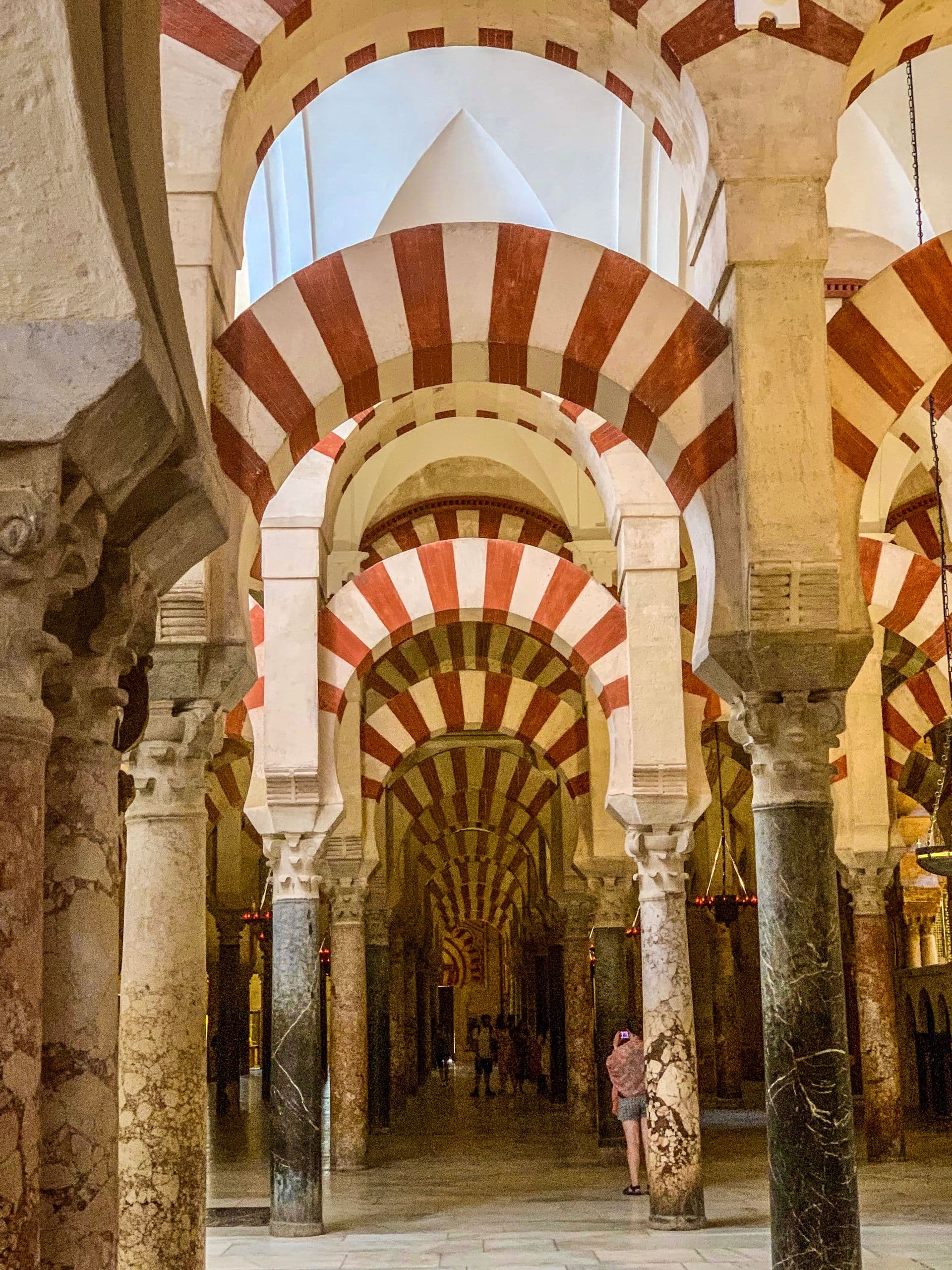 The arches of the Mezquita